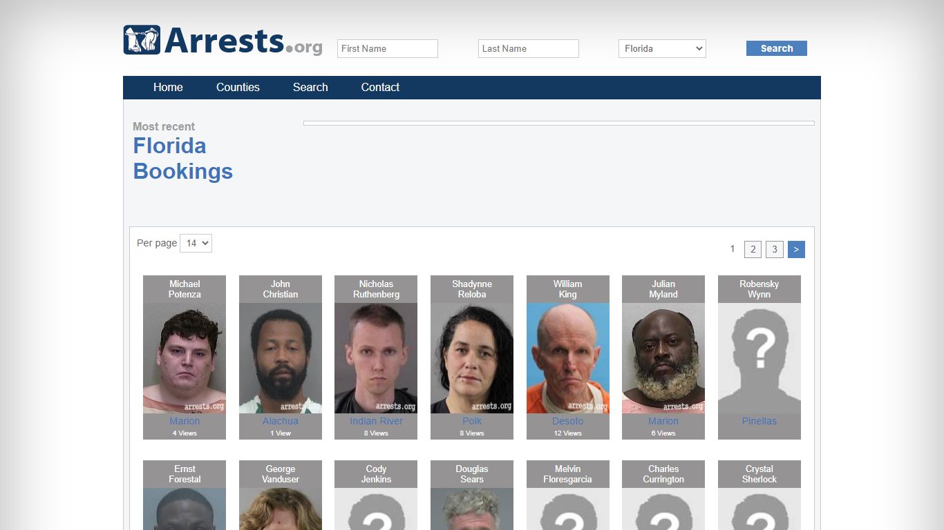 Florida Arrests and Inmate Search